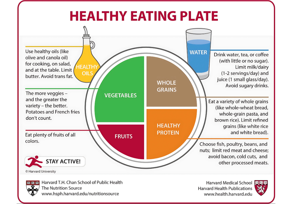 harvard healthy eating plate